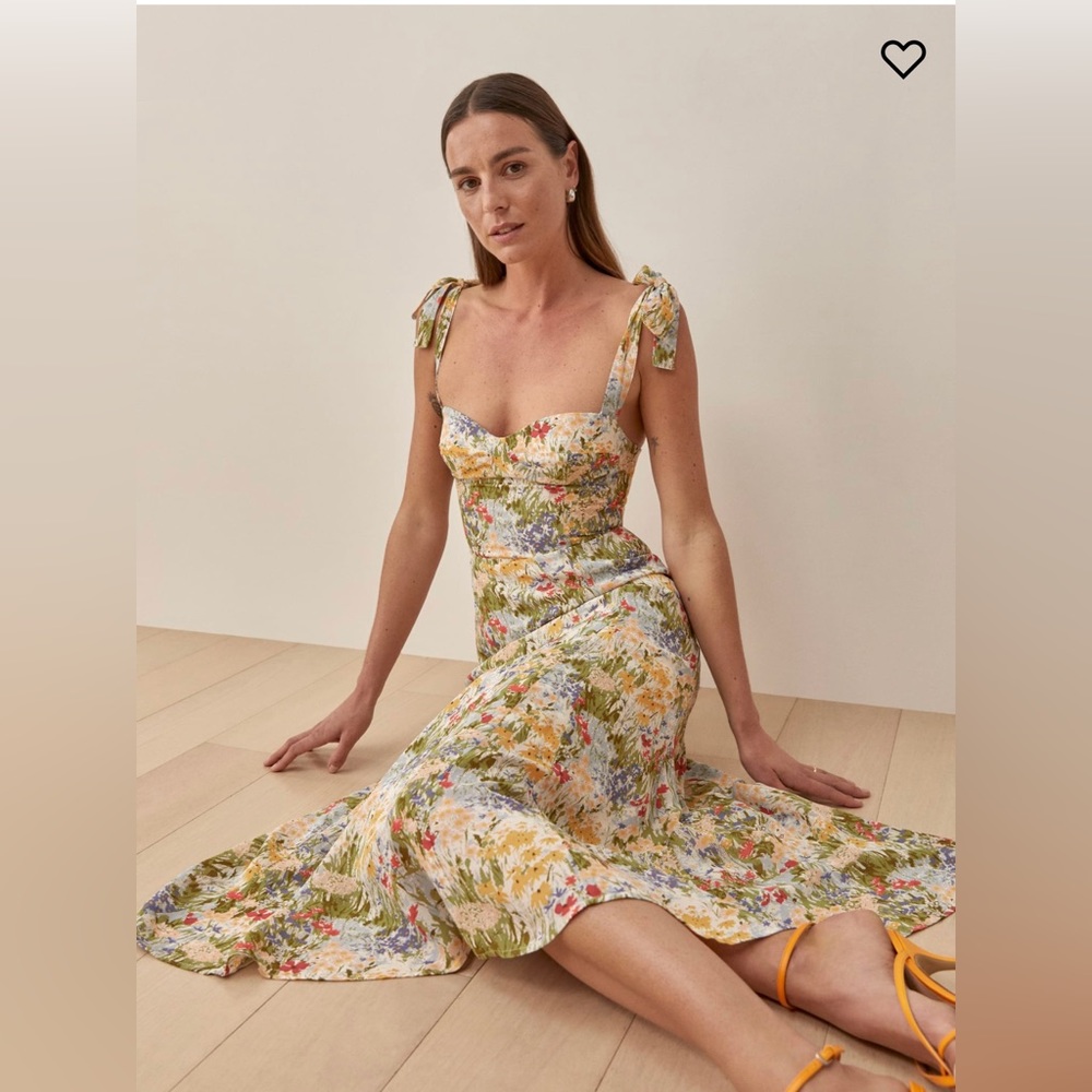 Reformation Nadira Dress - Countryside - Size: 8